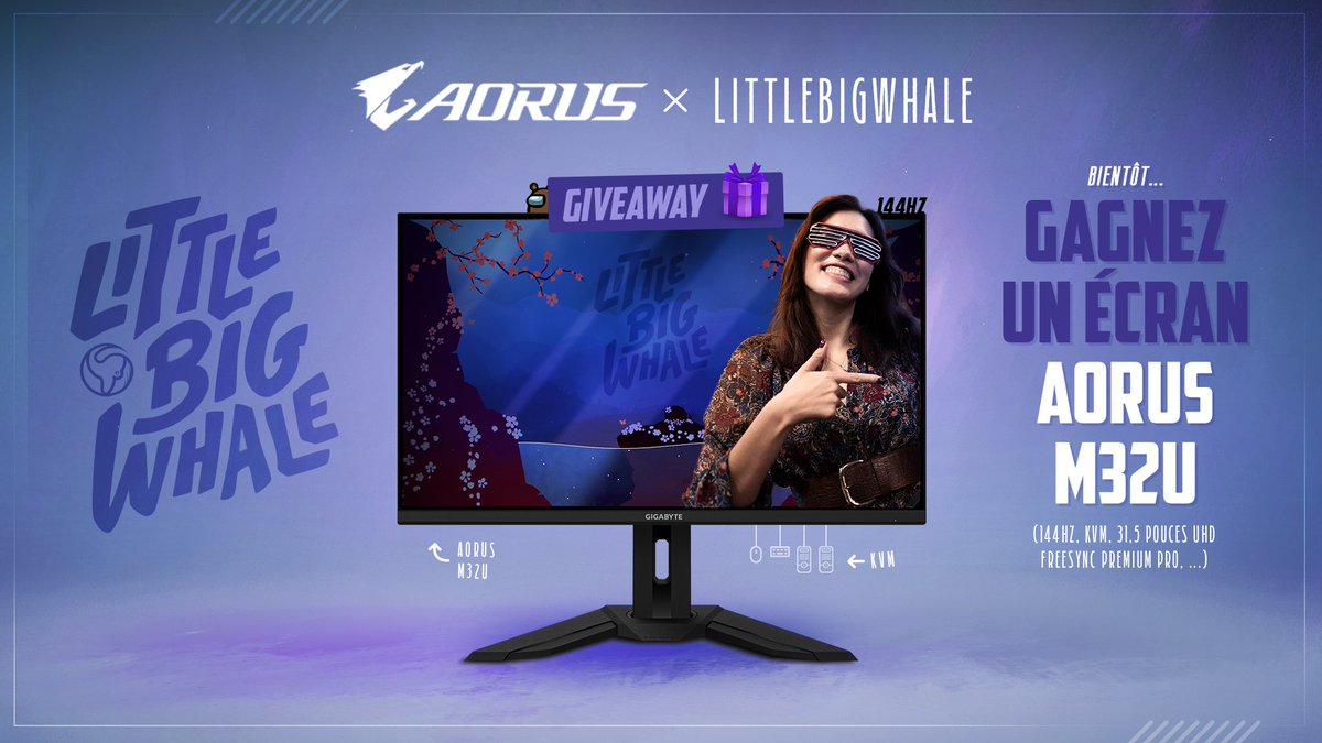 LittleBigWhale's tweet photo. Un des cadeaux qui sera à gagner tout à l'heure sur Twitch et ici sur Twitter...💜 https://t.co/kAhCk8vll9