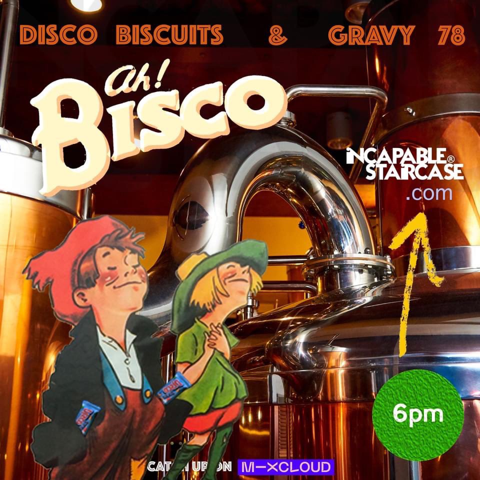 djsincapes's tweet photo. BISCO 6pm

Disco Biscuits &amp; Gravy

@bisceeezy broadcasting from the Rame peninsular. Tune right in for @afterclappmusic @El_Michels @PROGedia_Fed @Durdurband 
 #world #jazz #lofi #geddon #radio https://t.co/SCy0a4mxPP