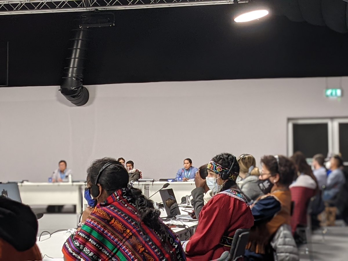 It was an honour to be invited to the 1st #LocalCommunities & #IndigenousPeoples Platform gathering @COP26 

Hearing from #IndigenousLeaders #Youth & #Elders on the frontlines of #ClimateChange about #Adaptation & #Mitigation was inspiring & powerful 
#FilledWithHope❤️🙌🏾🌎