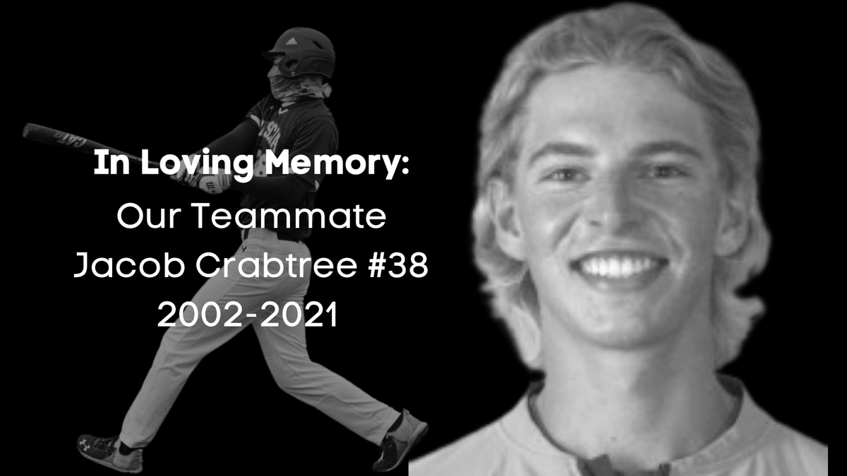 BresciaBaseball's tweet image. We are stunned and heartbroken by the loss of Jacob Crabtree, who passed away Friday evening. Jacob is loved and mourned by so many. Our thoughts and prayers are with his family, his teammates and friends, and all who knew him as we all process this aching loss. #JC38