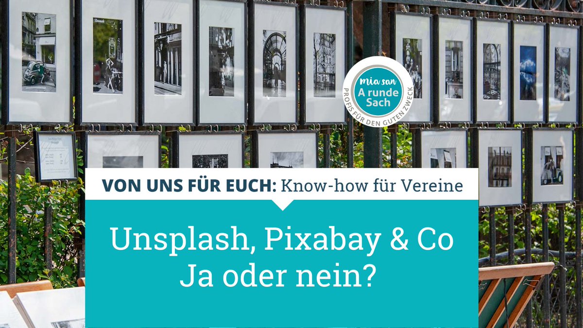 arundesach's tweet photo. Vereinskassen sind nicht üppig gefüllt. Für ihre Sichtbarkeit nutzen viele Vereine Fotos aus kostenlosen Bilddatenbanken. Gute Idee? Infos dazu gibts auf unserem Blog: https://t.co/7r6NNP2y2e
#bildrecherche #fotorecht #knowhowfuervereine #arundesachblog https://t.co/pmEF2cnze4