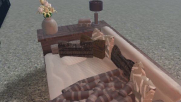 MaxRowland10's tweet photo. Custom bed bloxburg @AshleyTheUni @Look_io_kas @itsFloatie #bloxburg #roblox https://t.co/kK0FQwjzJo