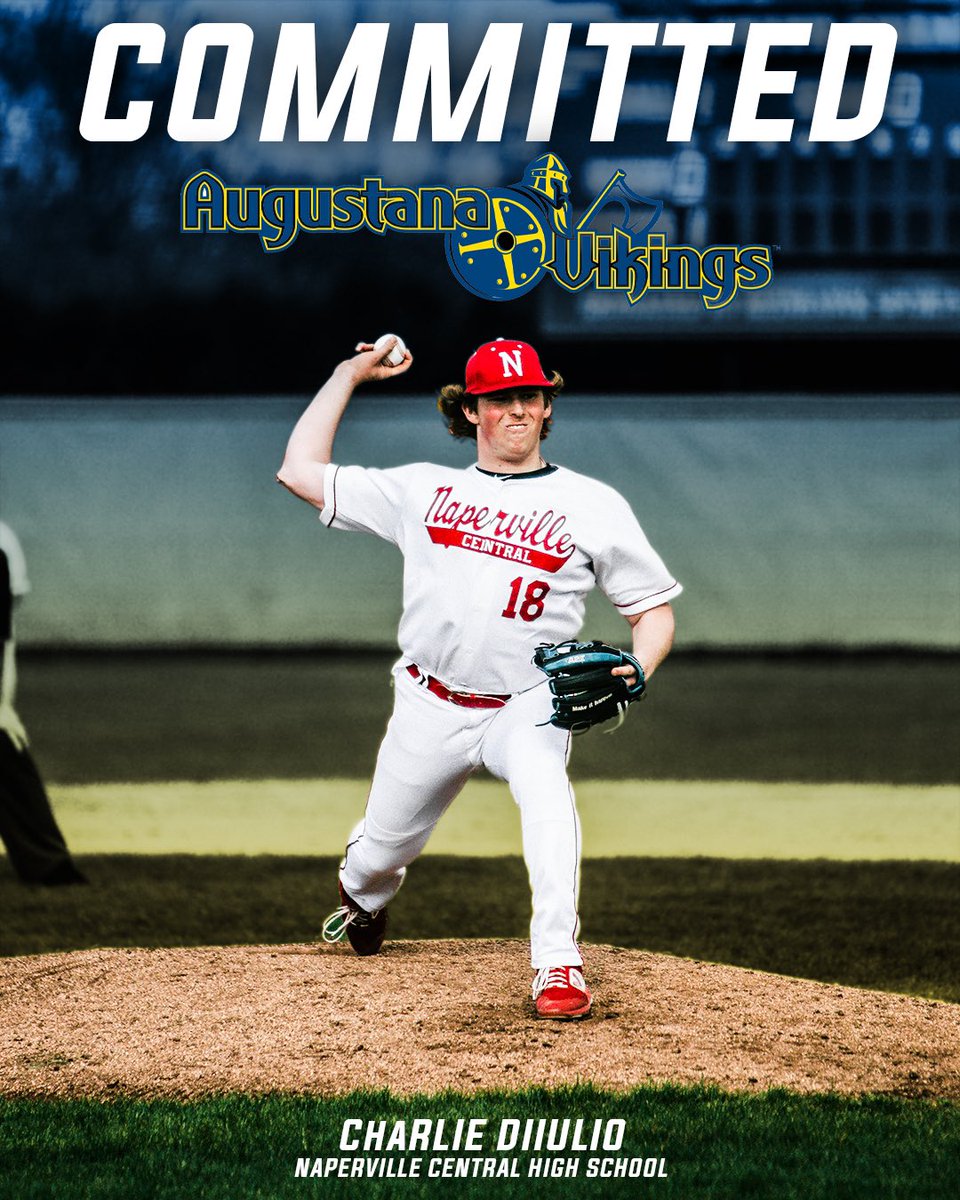 CharlieDiiulio's tweet photo. I am very blessed and excited to announce my commitment to Augustana College to further my academic and athletic career. I would like to thank my family, coaches, teammates and everyone who has helped me along the way. @elite18UJohnson @BaseballNCHS  @coachshee @Augie_Baseball https://t.co/GBgo0wZZJe