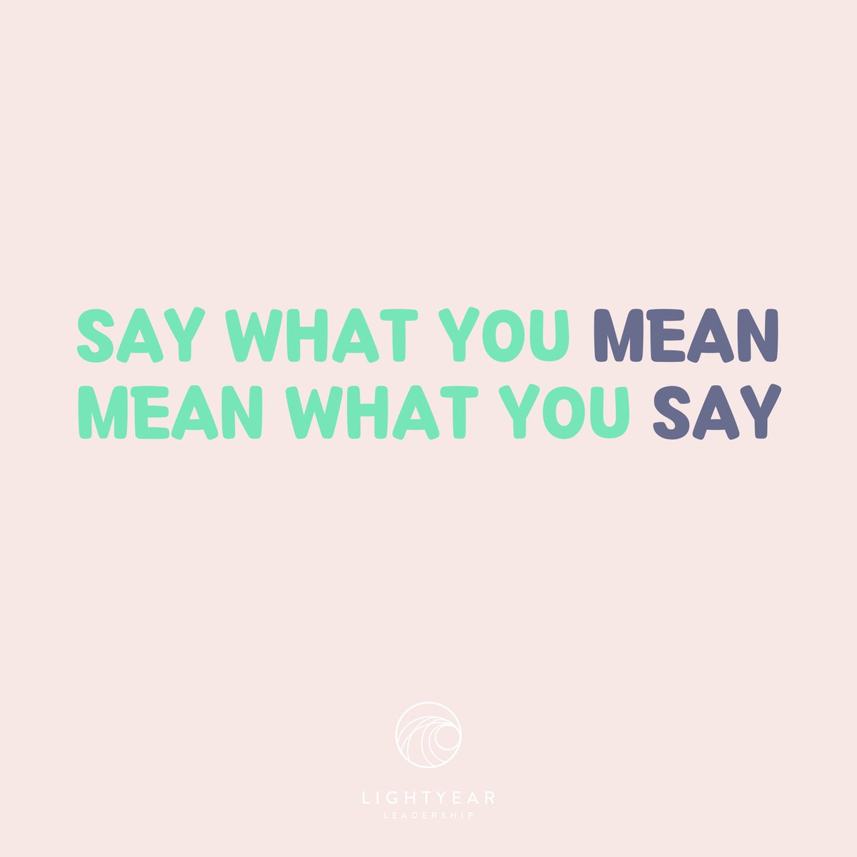 lightyearleader's tweet photo. Our words have power when aligned with our actions. https://t.co/nyURhYJjDZ