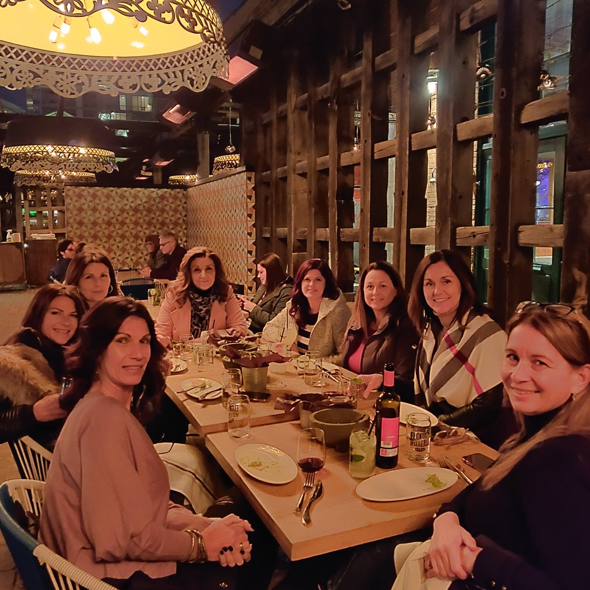 hygienehottie's tweet photo. Finally, our yearly girls' night @ #elcatrin #distillarydistrict #toronto missed them so much! #livelaughlove #tequilarounds #patioambiance https://t.co/etyceuULCs