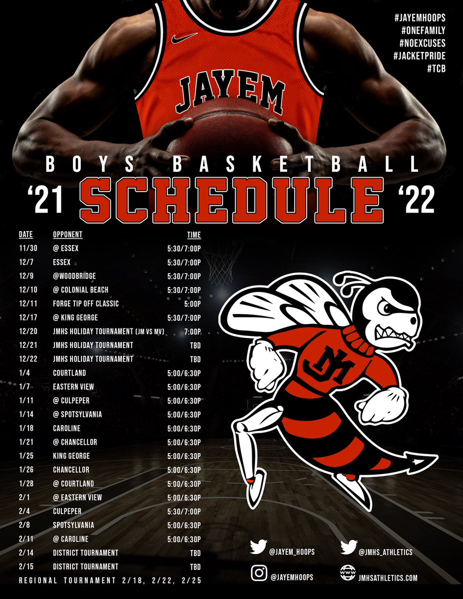 James Monroe Boys Basketball tweet media