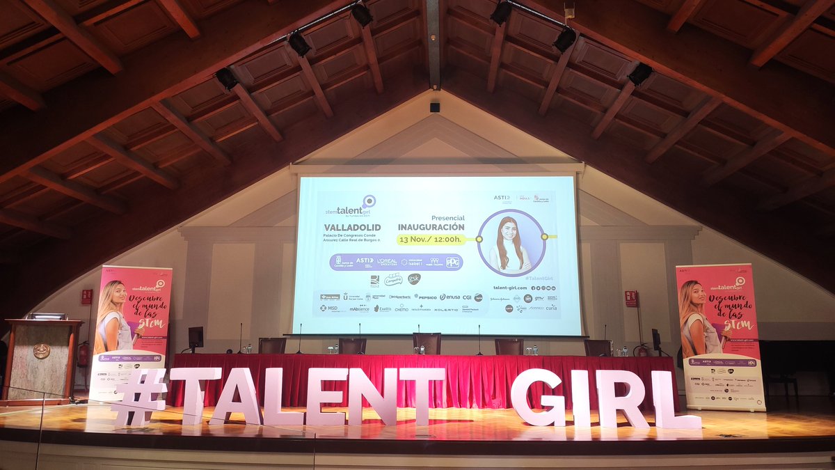 [Apertura #STGValladolid] Por fin está mañana despegó un nuevo curso de @StemTalentGirl en #Valladolid. Un placer enorme podernos sentir cerca de nuevo 🥰 Vamos que nos vamos 🧳 #TalentGirl