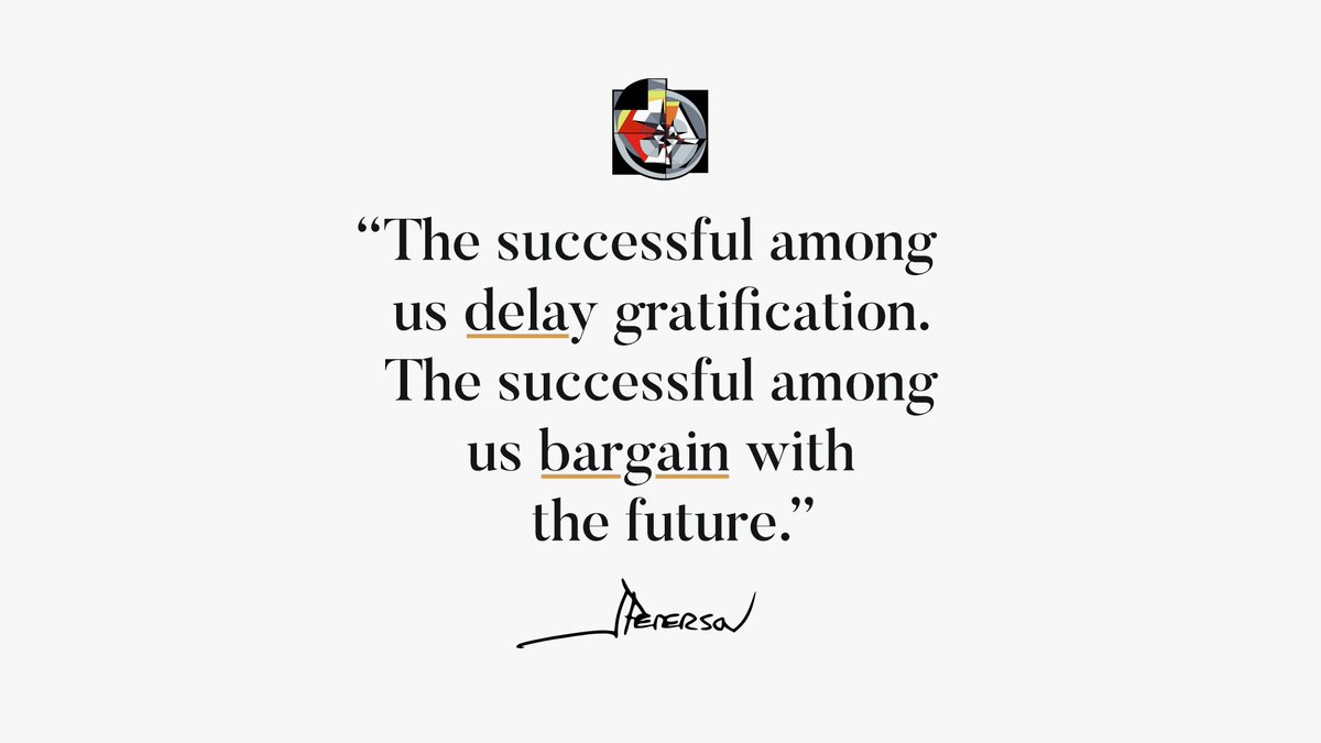 jordanbpeterson's tweet image. What’s the difference between the successful and the unsuccessful?

The successful sacrifice. Things get better as the successful practise their sacrifices. The questions become increasingly precise and, simultaneously, broader.