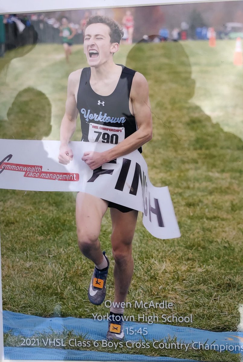 State Champion - Owen wins Cross Country State Championship by 12 seconds