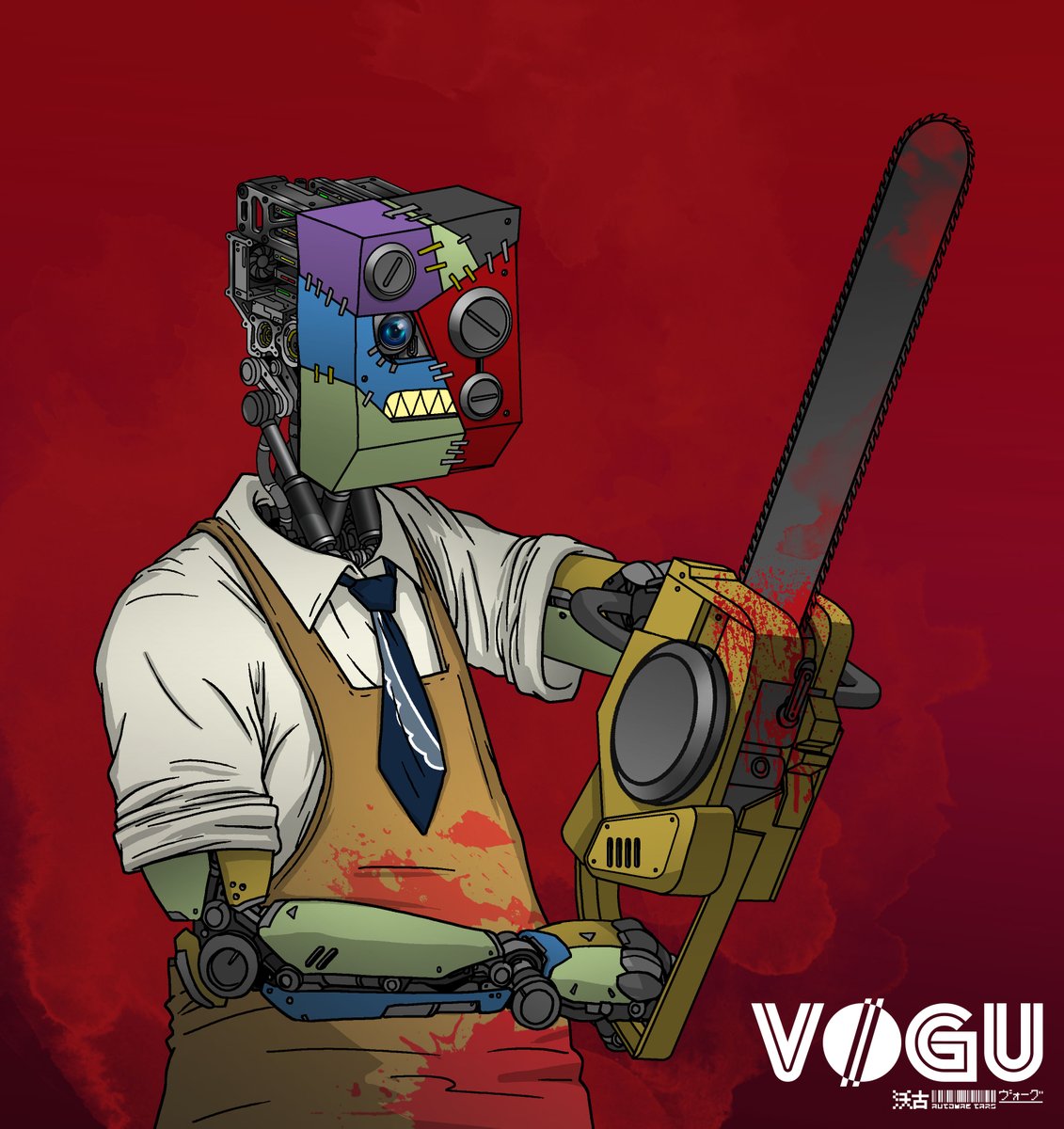 the_vogu's tweet photo. Exclusive 1/1 collab by @Jaiv1 and @UltraRareUK!!!!

Check out their new project https://t.co/7qrCfhL39w they start minting in 10 min!

This piece will be raffled off to a lucky Leatherface holder in the future!

Good luck Leatherface holders 😉 https://t.co/PgMjIfJKd3