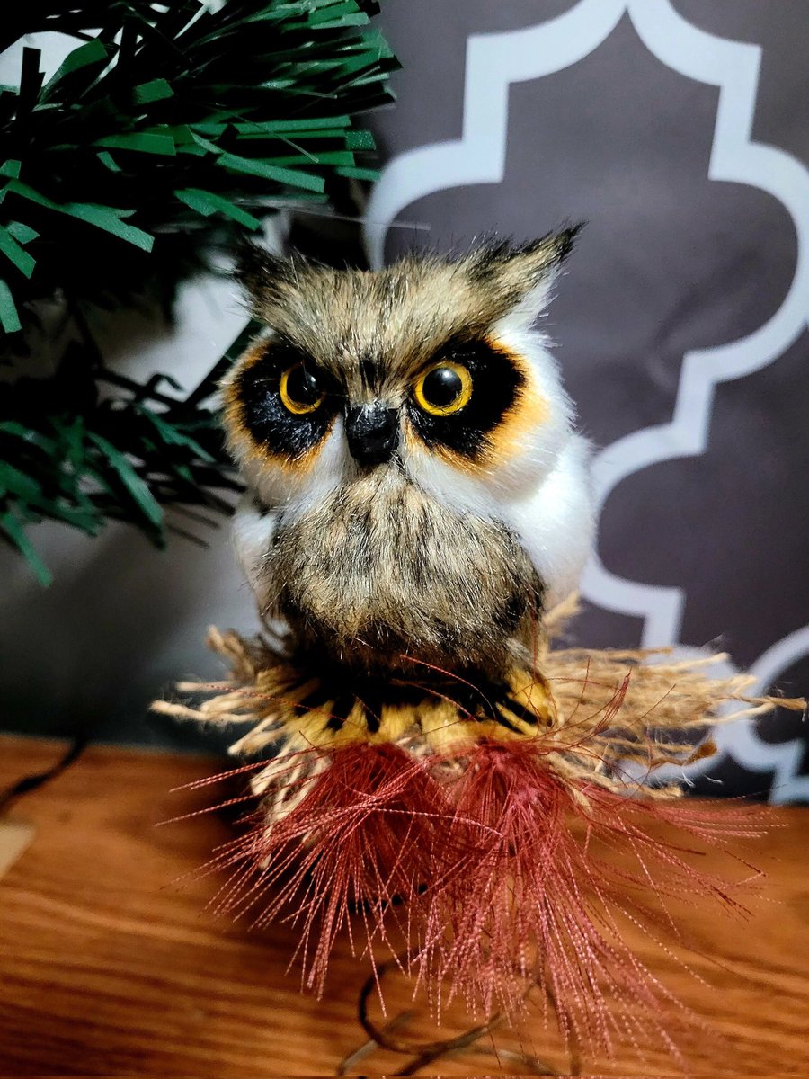 Excited to share the latest addition to my #etsy shop: Owl bed spring tree topper, rustic farmhouse decoration,  Ready to Ship #owltreetopper #bedsprings #rustic #christmasdecoration #holidayowl etsy.me/30mbzdz