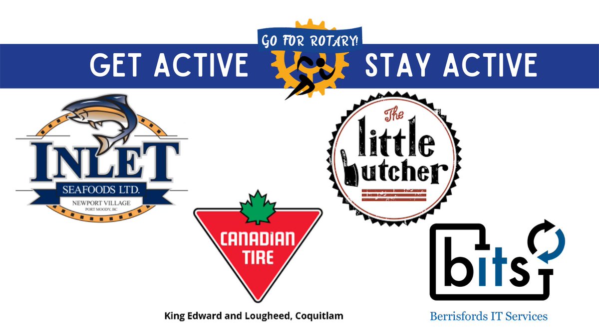 portmoodyrotary's tweet photo. Join us to #GoForRotary and shop smart.
Participant receive great offers and discounts from local merchants. Thank you to @InletSeafoods , BITS, Canadian Tire and The Little Butcher for your support of https://t.co/GUjxSBY890
Let's do it!
Sign up today at https://t.co/7ovPXFaZI5 https://t.co/HGS75sxxGF