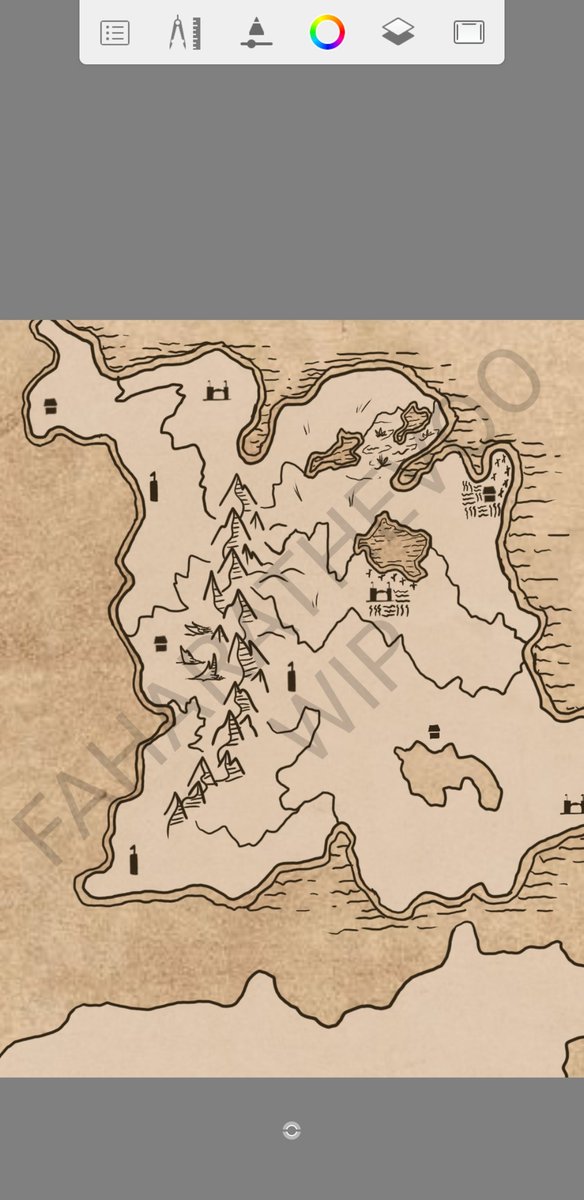 FThevoo's tweet photo. #digital Map WIP!
#Fantasy #Cartography
#commissonsopen #Commissionwork #maps #dndmapmaking #dndmapdrawing #fantasymapmaking #fantasycartography #mapmaking #dnd #dndmap #rpgmap #art #smallbusiness https://t.co/SatdnF45Pr https://t.co/80Im6AJGje