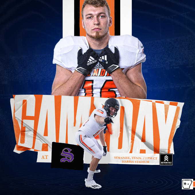 HendrixFootball's tweet photo. Last ride in 2021.

🏈: @HendrixFootball at @SewaneeFootball 
🕐: 1 p.m. CT
📍: Sewanee, Tenn.
🏟️: Harris Stadium
📰: https://t.co/agg27mkRUw
💻/📱: https://t.co/W1DdtT9e3c
📊: https://t.co/rfyb2zPzlw https://t.co/zPb6ytdJWo