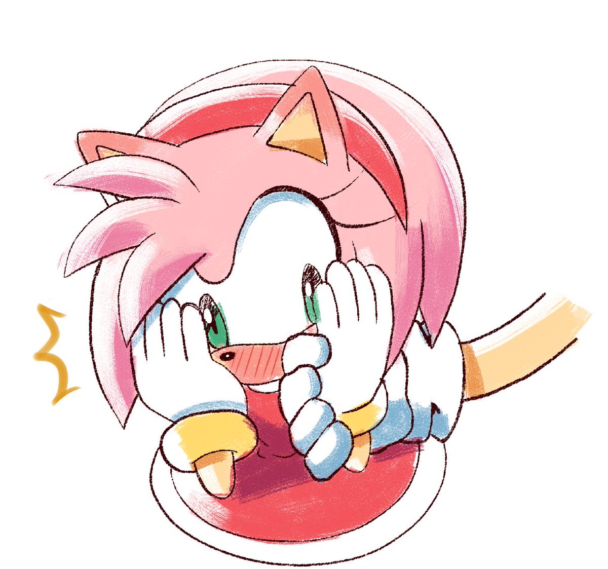 💜Domestic💜 on X: Sonamy Valentine's~ 💕💕 #SonicTheHedgehog #amyrose # FANART / X