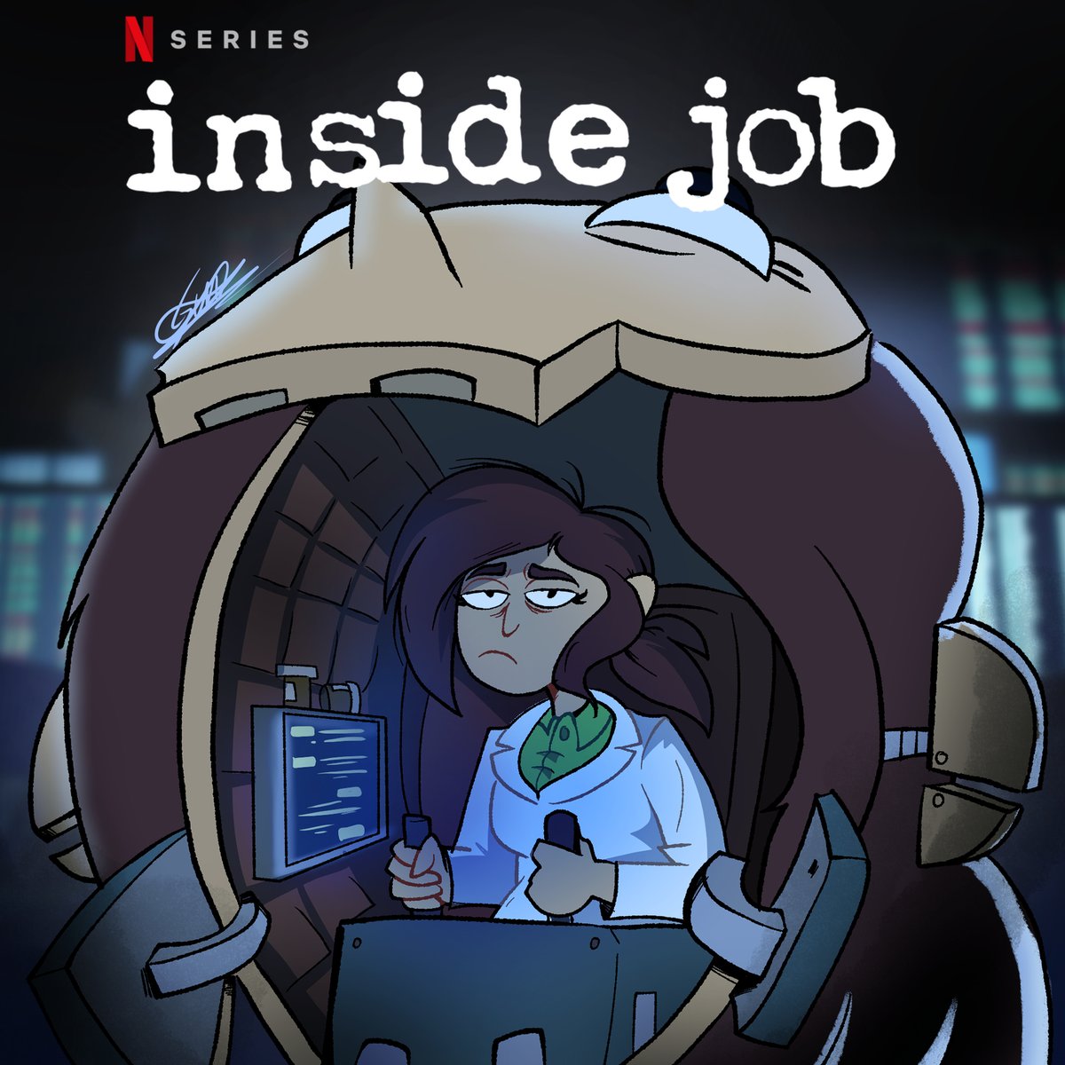 GustavoSuper6's tweet photo. More @insidejob Art
I love this series #Netflix https://t.co/kJPD0DUsgH