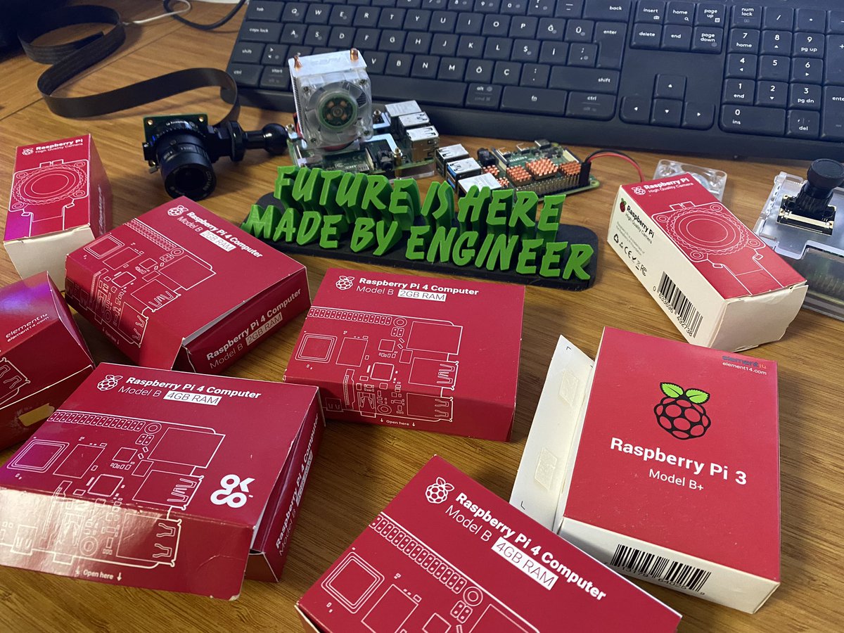madebyengineer's tweet photo. New projects are on the way! Stay tuned!
Advice me for project naming for relating with Artificial intelligence!
#raspberrypi #ArtificialIntelligence #blockchain #IoT #programming #developers #AI #Python #coding @madebyengineer #madebyengineer https://t.co/UF426zVYAv