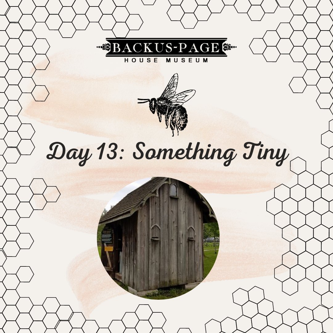 BackusPageHouse's tweet photo. It might be too cold for them now, but we still love our bees! Honey was so important to the settlers that many farms had honey houses like the one at our museum. They might be #somethingtiny, but they leave a big impact!
#backuspagehouse #history #museum #museum30 #RediscoverON https://t.co/P6b4BVjQOe