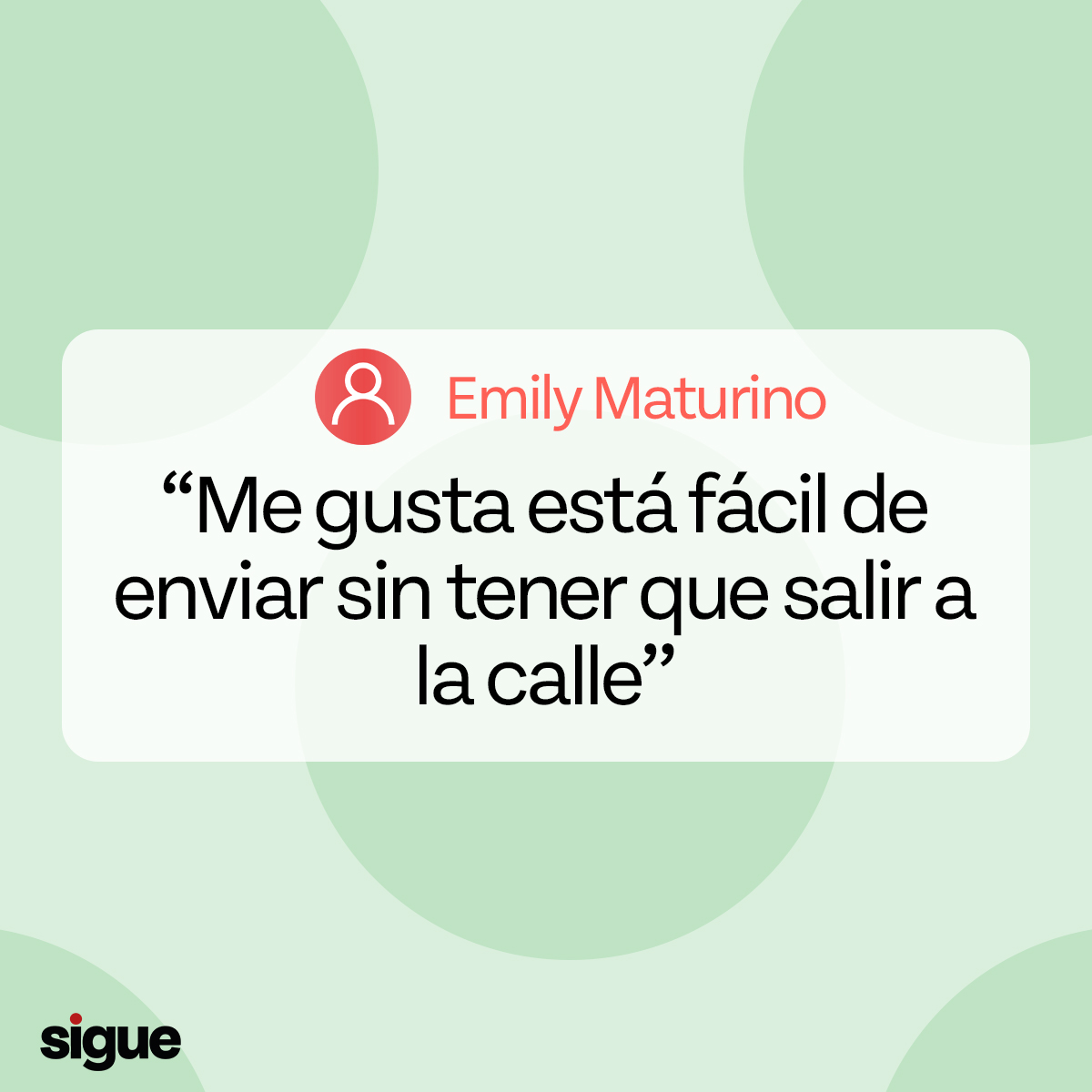 SigueCorp's tweet image. Ahora puedes hacer tus envíos sin tener que salir de tu casa con la #sigueapp. Confiable y seguro de usar. 👍📲🏡

#remesas #enviosdesdeusa #dinerodigital