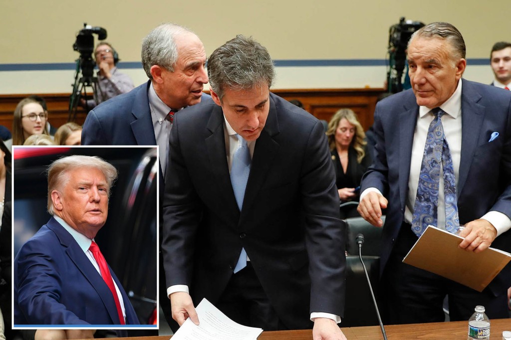 nypost's tweet image. Judge dismisses Michael Cohen's lawsuit against Trump over legal fees trib.al/0Us2O9p