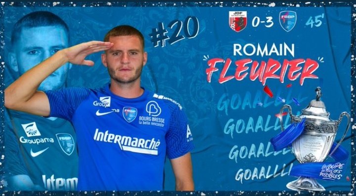 BUUUUUUUUT SIGNÉ ROMAIN FLEURIER !!!