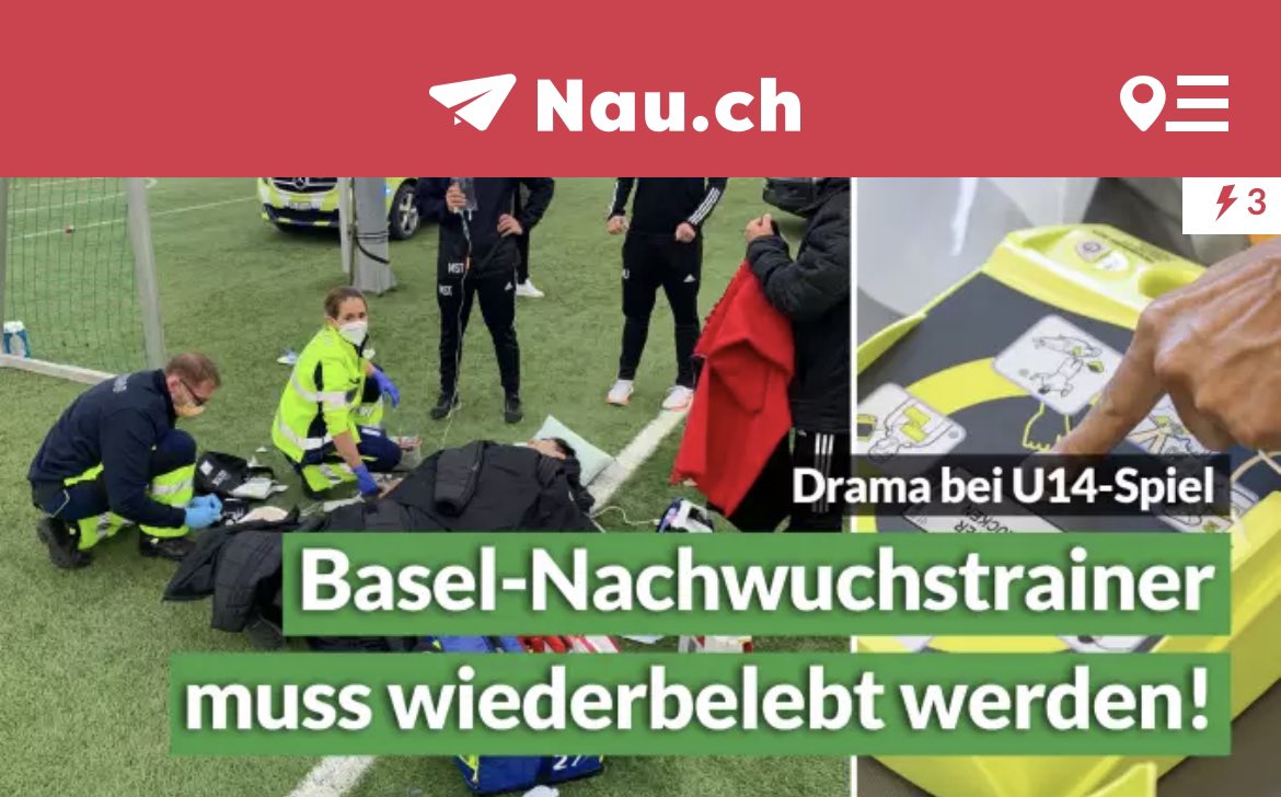 Drama im U14 Spiel FCB : FCZ, gute Besserung