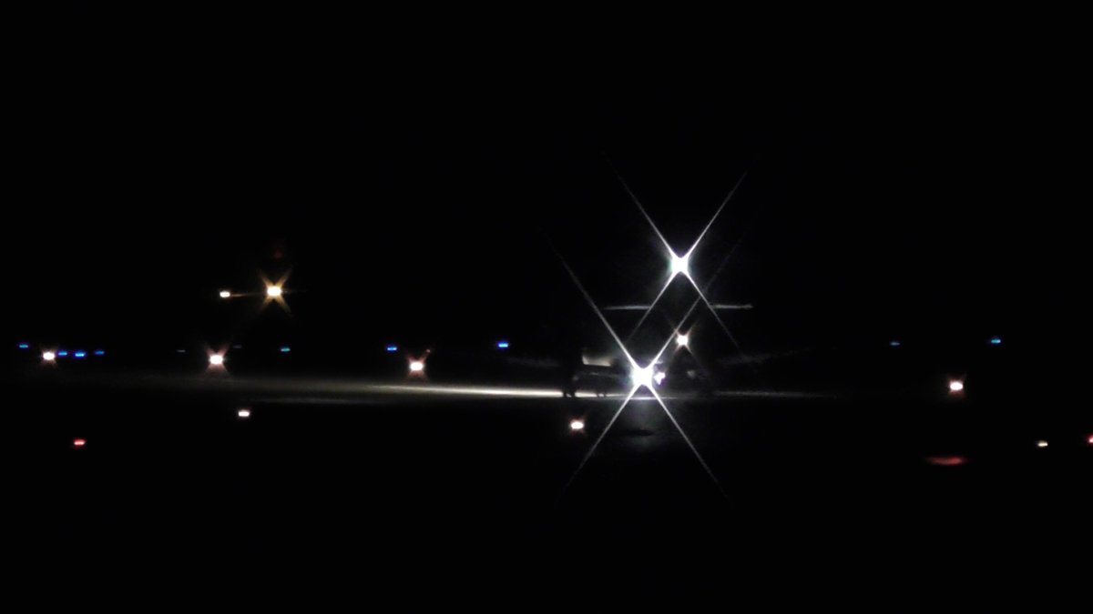 fergus_allan_'s tweet photo. This is my first try at night filming and I think it looks okay to post. Here is Eastern Airways G-MAJK a Jetstream 41 departing runway 09 at Sumburgh on an oil and gas charter flight to Aberdeen. 

https://t.co/M9r0uRs71K
#EasternAirways #Jetstream41 #Turboprop https://t.co/mntAAoKgcC