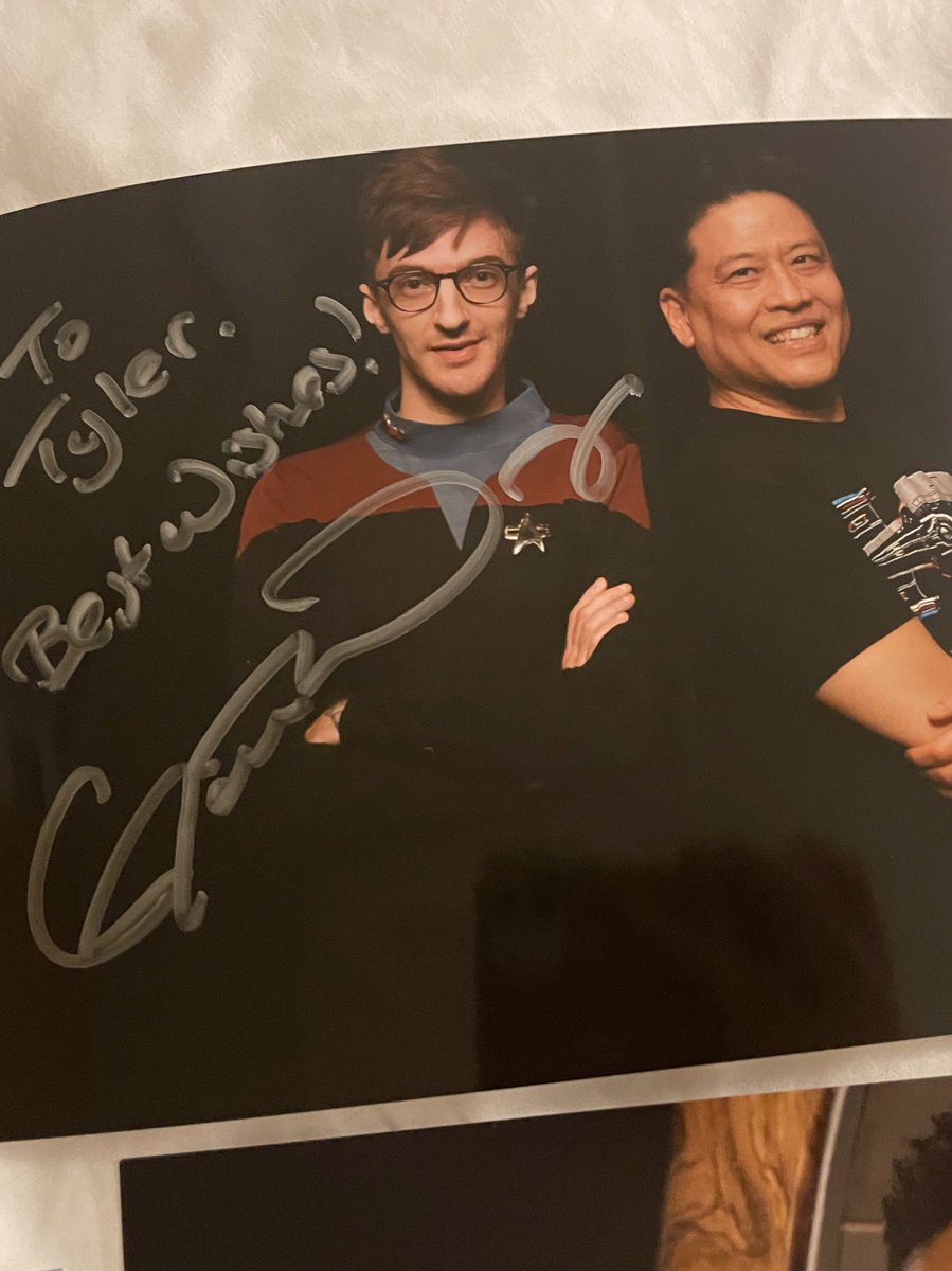 TylerGeorge93's tweet photo. @GarrettRWang you were awesome and such a pleasure to meet! Hopefully see you again sometime! 🖖🏻 https://t.co/7h9zSy3KAh