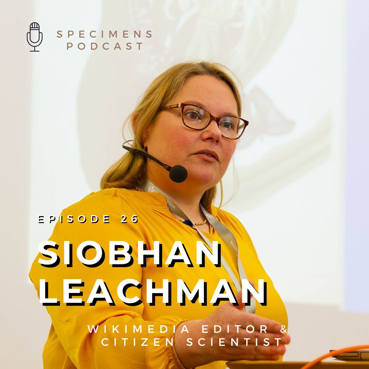 Honoured to have spoken to @SiobhanLeachman for the pod. Siobhan is the podcasts first guest from NZ, and our first #WikimediaEditor and #CitizenScientist. Siobhan took me into a world of - human - specimens, in a way that was completely new territory for me, and the podcast. 1/2