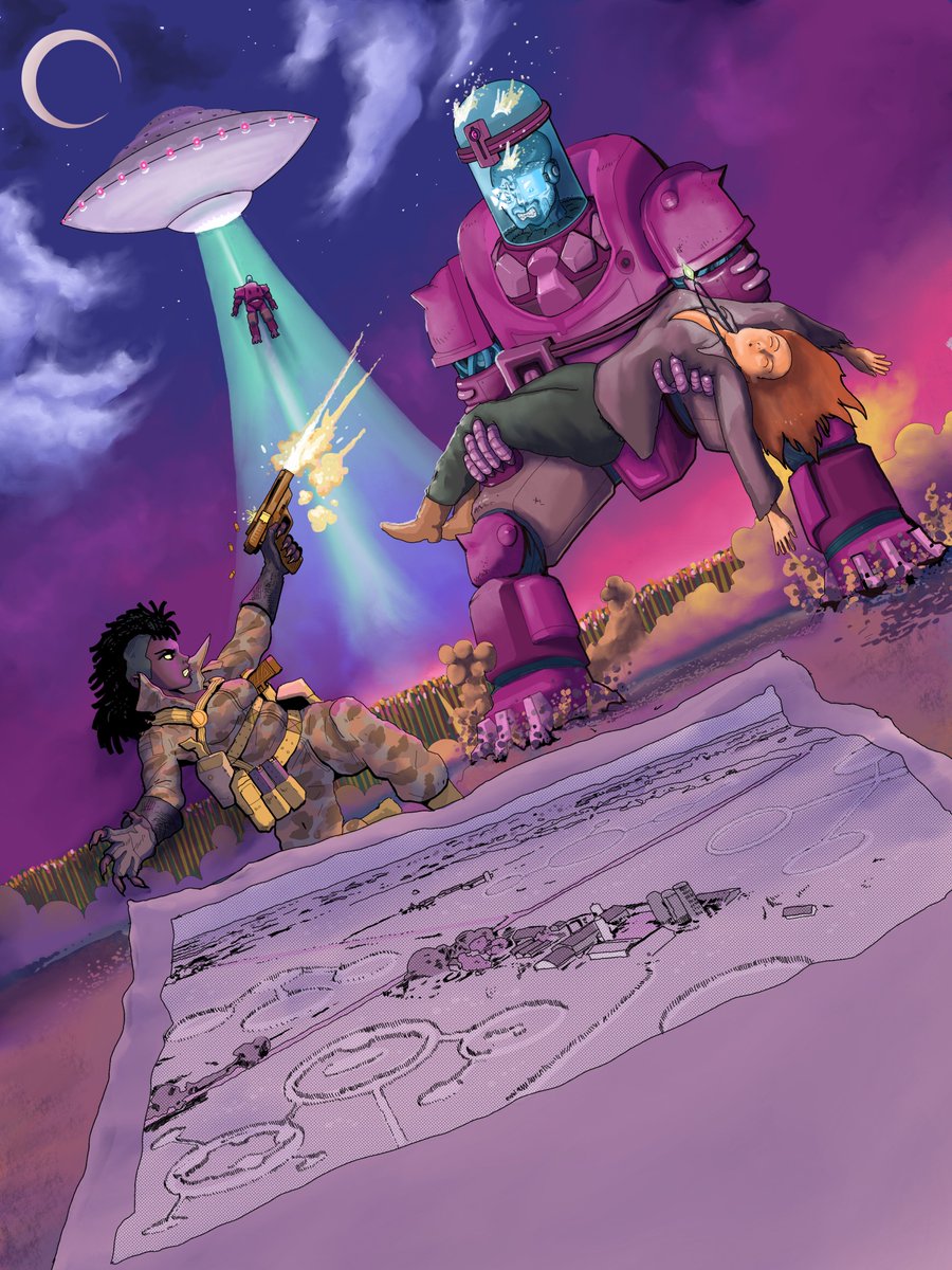 TheCountofS's tweet photo. Alien Abduction (S1 Commission for Rivka) 

#thecountscommissions https://t.co/nJT0jj2DsT