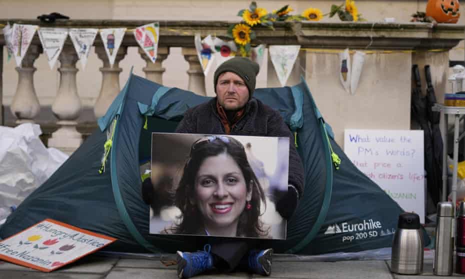 This valiant man may not have been able to obtain justice for his wife Nazanin but he has been able to inspire, garner both love and support for his brave sacrifice but has also deepened our loathing of BJ who has done nothing even more.