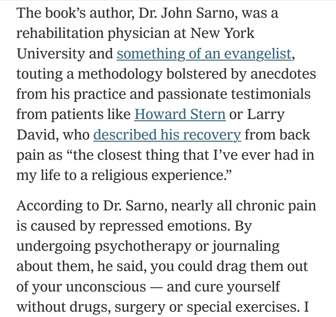 TheBeardliest's tweet photo. i was one denied care bc a doctor testified that my pain was due to not going to enough parties, and a real cure would be for me to go to comedy shows instead of a specialist

so just a real big go fuck yourselves to the nytimes for publishing this bullshit https://t.co/XAnMZ82FO2