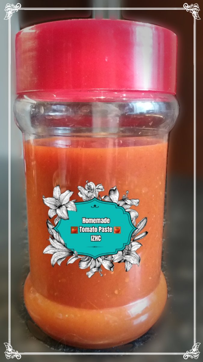 Irum_Zaidi_HC's tweet photo. 🍅🍅#Homemade_Tomato #Paste/#Puree/#Sauce🍅🍅

Here is the simplest way to to make tomato paste/puree/sauce at home. So make your own and store for future use. 

#Vegetarianrecipe #homemade #veganrecipe #homemadesauce #homemadepaste #homecooking #dinner #lunch
#mainmeals https://t.co/he5j7Xkqnk