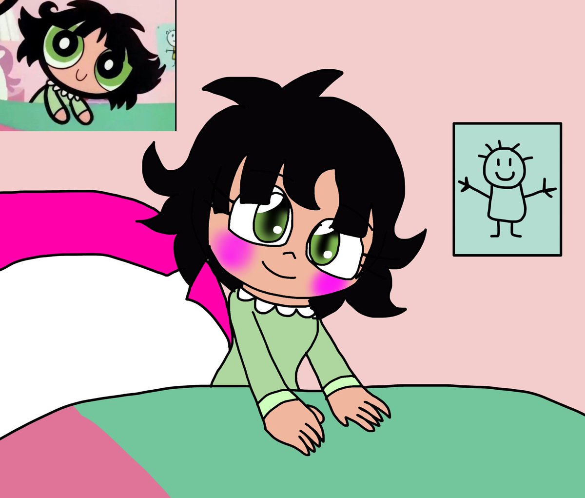 VioletMoonAnima's tweet photo. Redraw Buttercup 

Tags: #buttercupchallenge #Buttercupredraw #powerpuffgirls #ppg #Buttercup #digitalart #ibisPaintX #artistontwittter #artoftwitter #AzariaReese #AzariaReesedraws #ThunderReese https://t.co/CygYmvhExQ