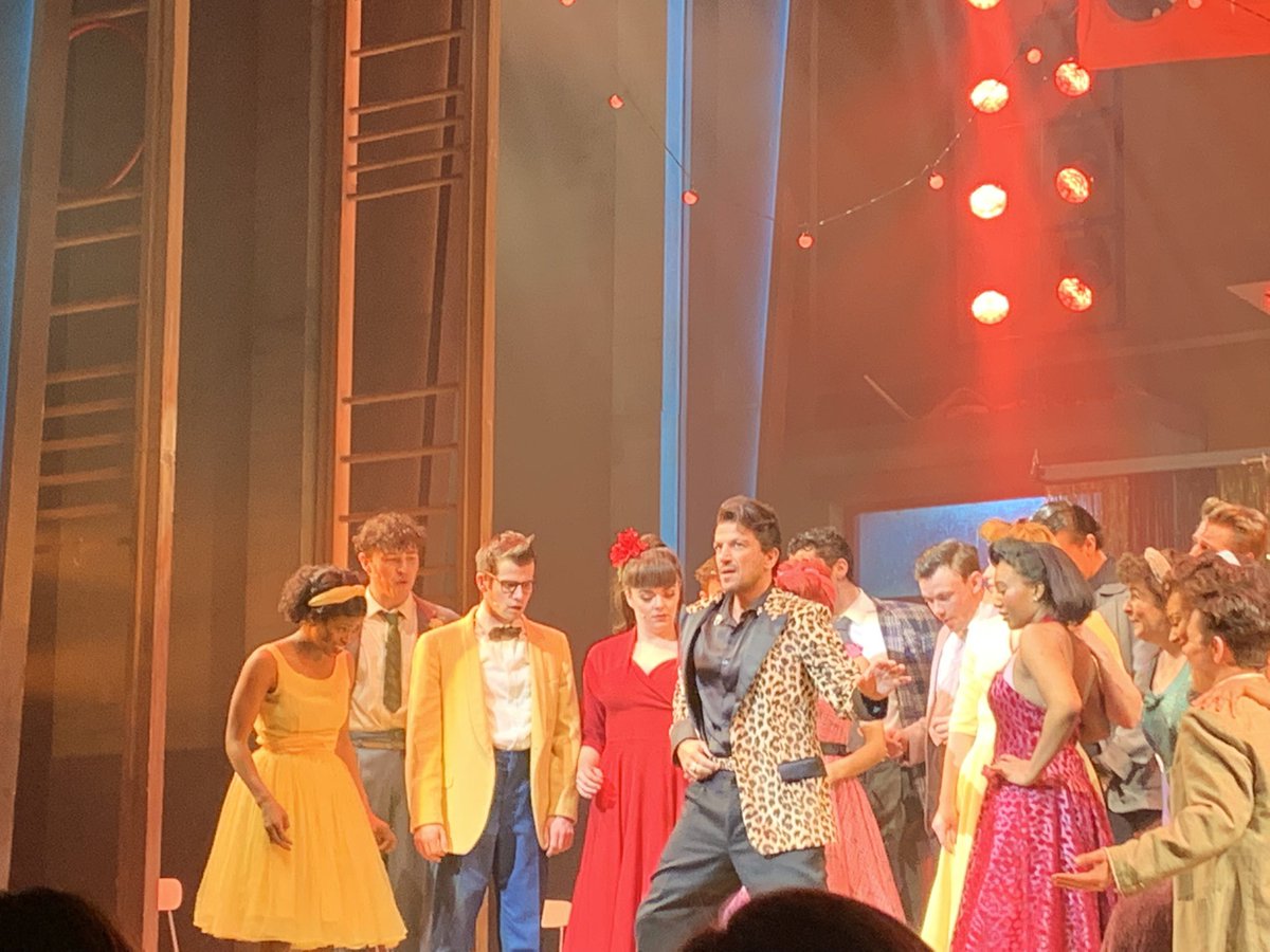 nessienoop's tweet photo. @MrPeterAndre wow what an amazing performance today loved the show you were fantastic xx #grease https://t.co/T1elZ0nxLW