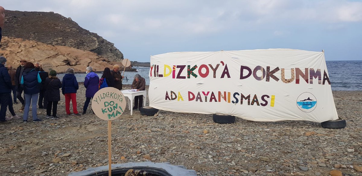 adadayanisma's tweet photo. #YıldızkoyaDokunma diyenler bugün Yıldızkoy'da bir araya geldi https://t.co/mHlXSsouOr