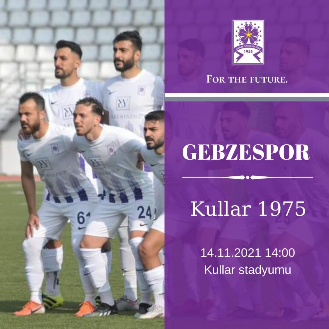 UniGebze's tweet photo. ŞAMPİYONLUK YOLUNDA SALDIR GEBZE!

🔥Maç Günü
⚽️Kullar 1975 - Gebzespor’umuz
🗓️14.11.2021
⏰14.00
🏟Kullar Stadı
🌥17° https://t.co/hvHPeQXSVI