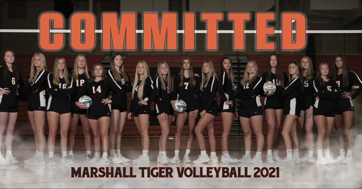 MHSTIGERVOLLEY1's tweet photo. 17 players, 5 coaches, 3 student managers and 1 DREAM.
#committedtotheend https://t.co/cyxYlcIYML