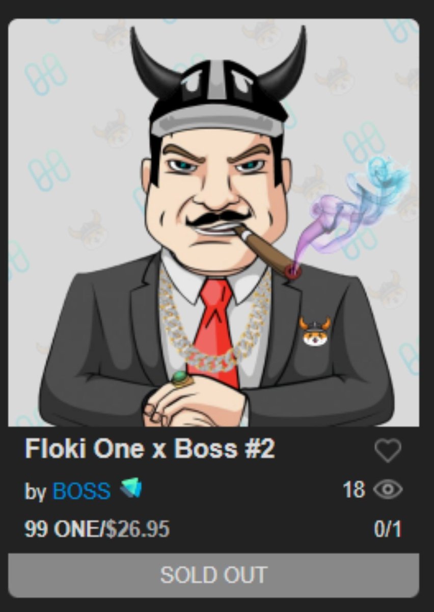 UVK1212's tweet photo. Thanks @HarmonyFloki
For supporting 

One out exclusive 5 is acquired by #FLOKI 

4 is up for grabs 👇🏼on @davinci_gallery
@harmonyprotocol
https://t.co/sBXhivbGw1

#Flokione #Harmonyone  #davincigallery #BOSS #HarmonyONE #shiba #NFT
$FLOKI 🚀🚀 https://t.co/J8E269Kmqp