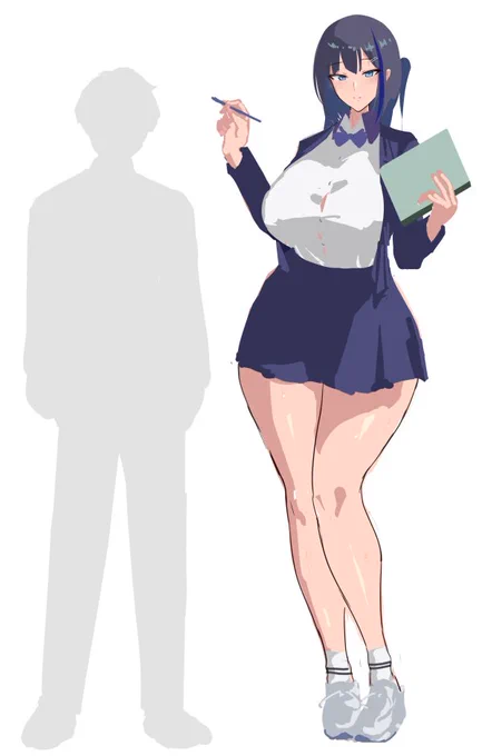 立ち絵シルエットととのえる練習しながら次の子を考えています アソコに触れずにあの手この手で射精させてくる後輩ちゃん 