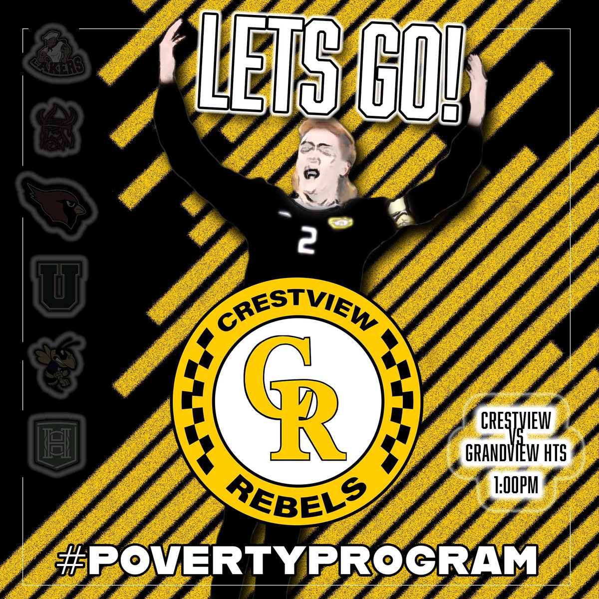 steelvalleySVS's tweet image. Everyone needs to go to Lower.com Field and cheer on @CrestviewFC as they make History!  @OHSAASports @Mo_JoSports @YSNLive_com @TribChronSports #steelvalleysvs #povertyprogram