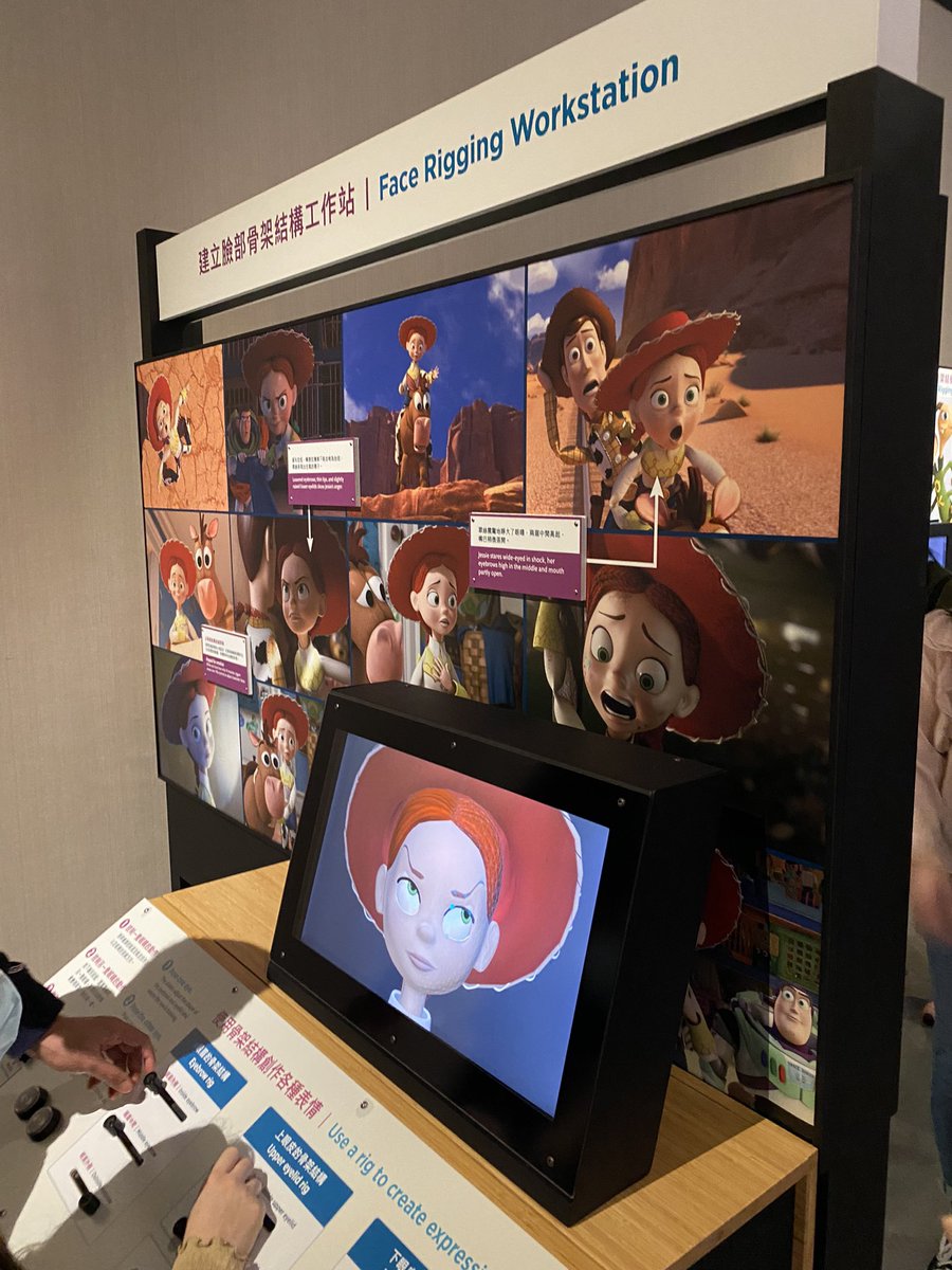 AdamHillEDU's tweet photo. “STEM concepts are ingeniously merged together to create the lively characters and realistic scenes you see on screen.”

I had a blast at ‘The Science Behind Pixar’ exhibition at HK Science Museum. Such a fascinating glimpse into the film production process! #ScienceOfPixar #STEM https://t.co/X4auXezB6l
