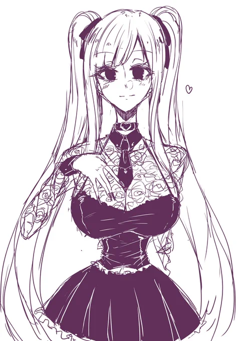 可愛い系の絵が書きたいですね～ 