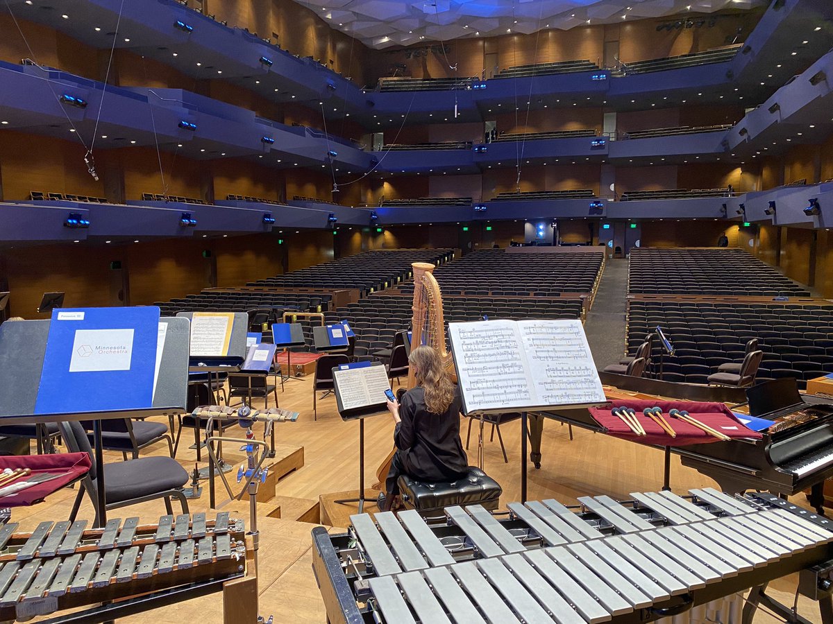 DeltaSierra_1's tweet photo. Very inspiring week here in Minnesota with the #mnorchestra and #sashacooke performing pieces by #ulysseskay #mahler and #brahms Great to be back working with these wonderful musicians! #mnorchestrahall #minneapolis #minnesota https://t.co/e5jXaFkAsg