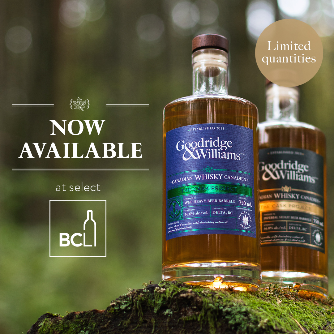 The Imperial Stout Barrel Finished Whisky and Wee Heavy Scottish Ale Barrel Finished Whisky of The Cask Project in collaboration with @stanleyparkbrew are both available at participating liquor retailers. Check the link in bio for locations!