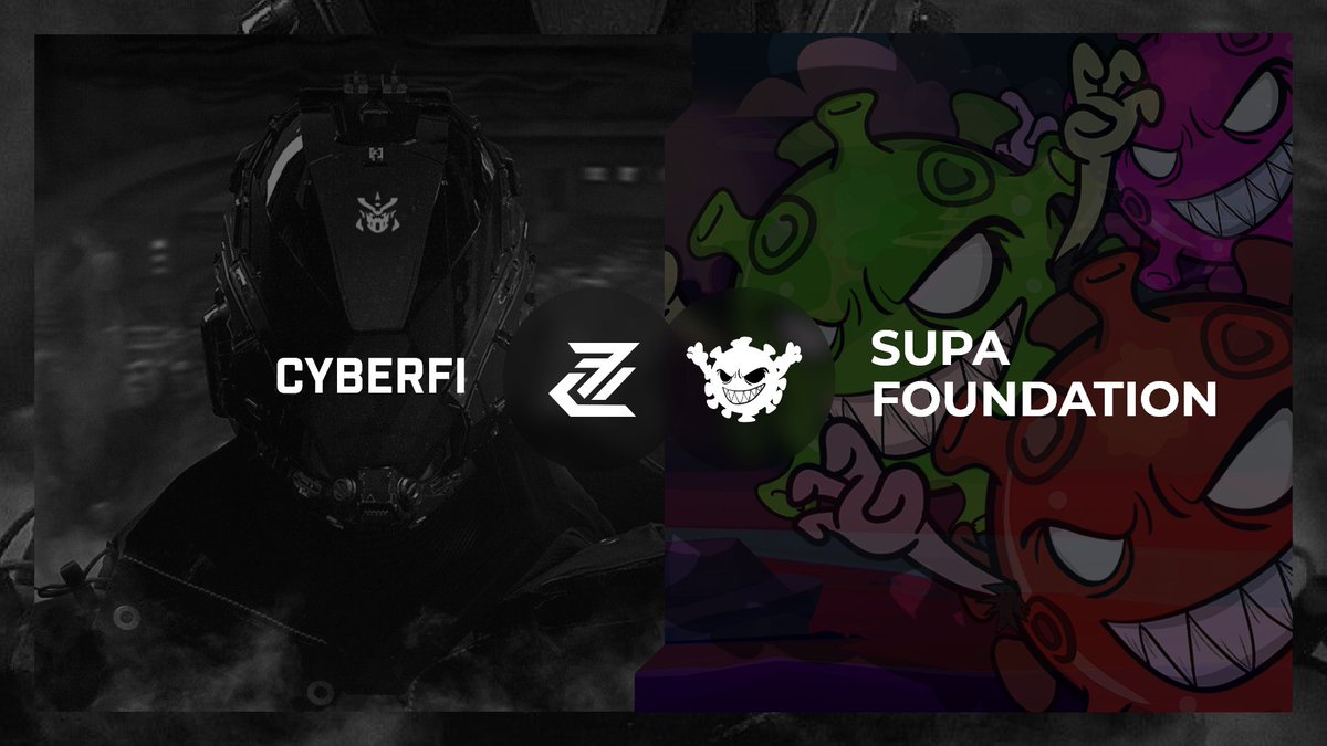 🔥CyberFi X Supa Foundation🔥

Excited to announce our first IDO and Incubation on Fantom <a href="/FantomFDN/">Fantom Opera</a>. 

Supa Foundation <a href="/SupaFoundation/">SUPA Foundation</a> will be the Prime Metaverse of the Fantom ecosystem.

⚡️⚡️IDO in December ⚡️⚡️

 #metaverse #NFT #PlayToEarn