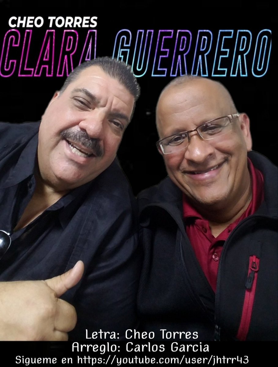 Colegas apoyando lo nuevo de la salsa. Cheo Torres...Clara Guerrero. El amigo Maelo Ruiz...
 #ClaraGuerrero #JoseCheoTorres #salsanueva🎙️
