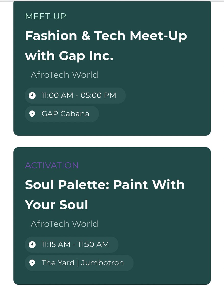 AfroTech's tweet image. The last day 😢 Let’s make it a productive one! #AfroTech2021