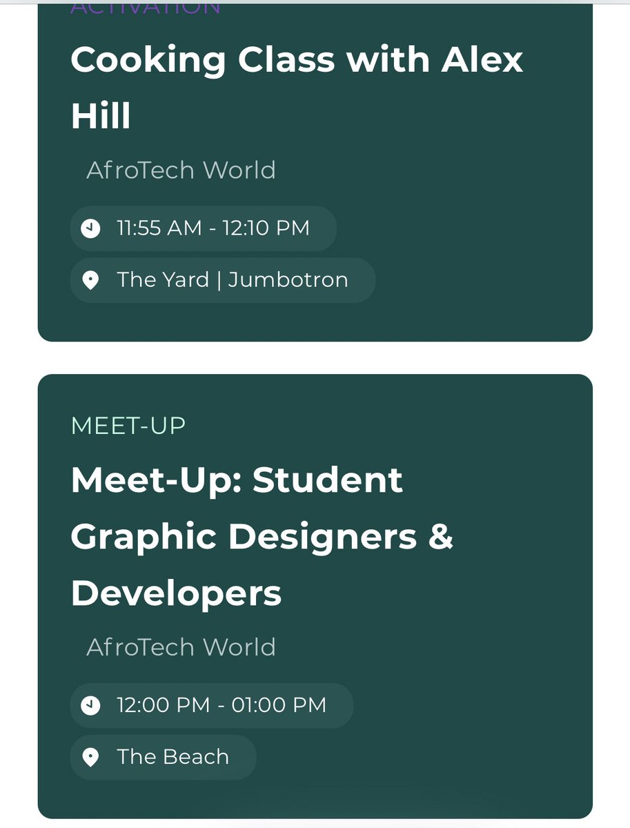 AfroTech's tweet image. The last day 😢 Let’s make it a productive one! #AfroTech2021