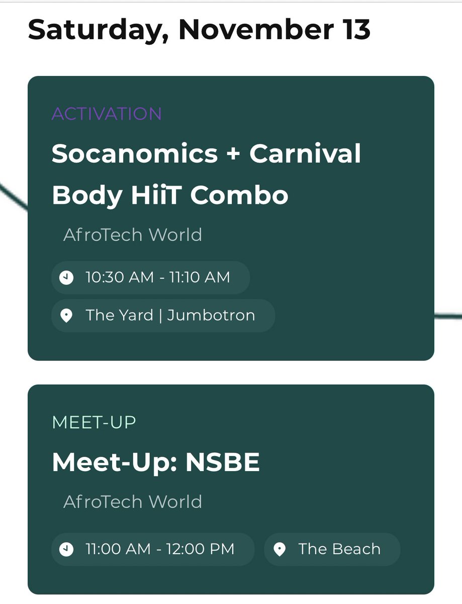 AfroTech's tweet image. The last day 😢 Let’s make it a productive one! #AfroTech2021